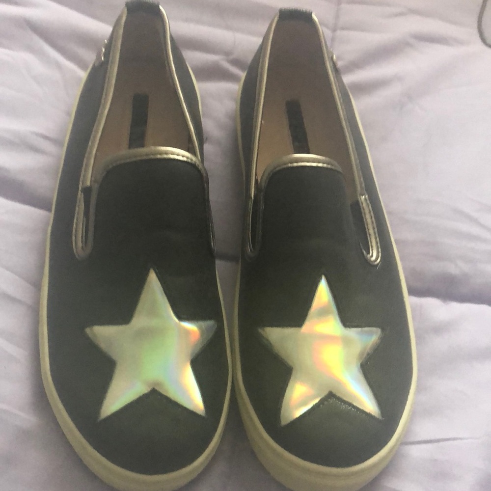 Nwot lollipops leather sneakers 10 holographic